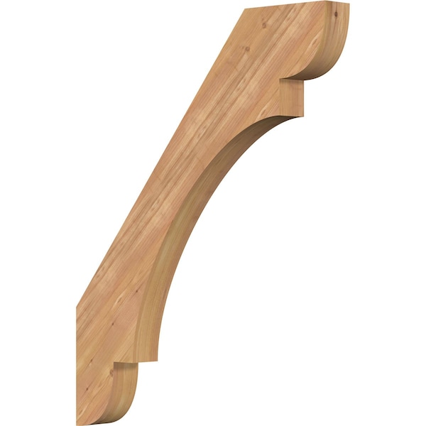 Ekena Millwork 3 1/2"W x 32"D x 40"H Olympic Smooth Knee Brace, Western Red Cedar BRC04X32X40OLY00SWR - main